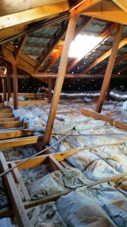 install attic door