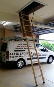 Attic ladder -Iluka