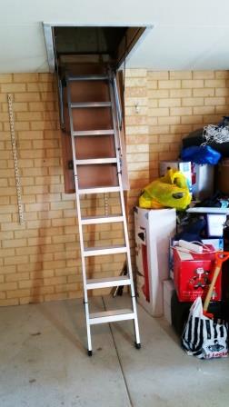 Attic Ladder & Attic Storage Installation Tapping