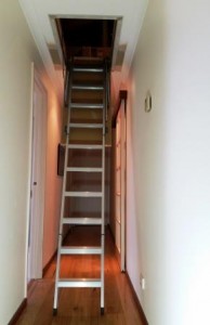 aluminium attic ladder