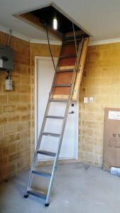 Attic Access Ladder