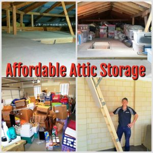 attic storage platform