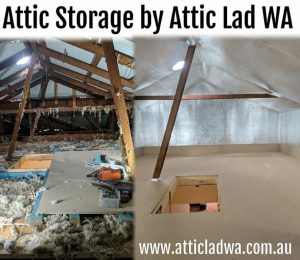 Attic storage conversion