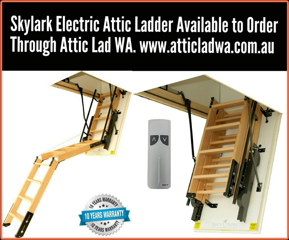 skylark electric attic ladder Perth Australia